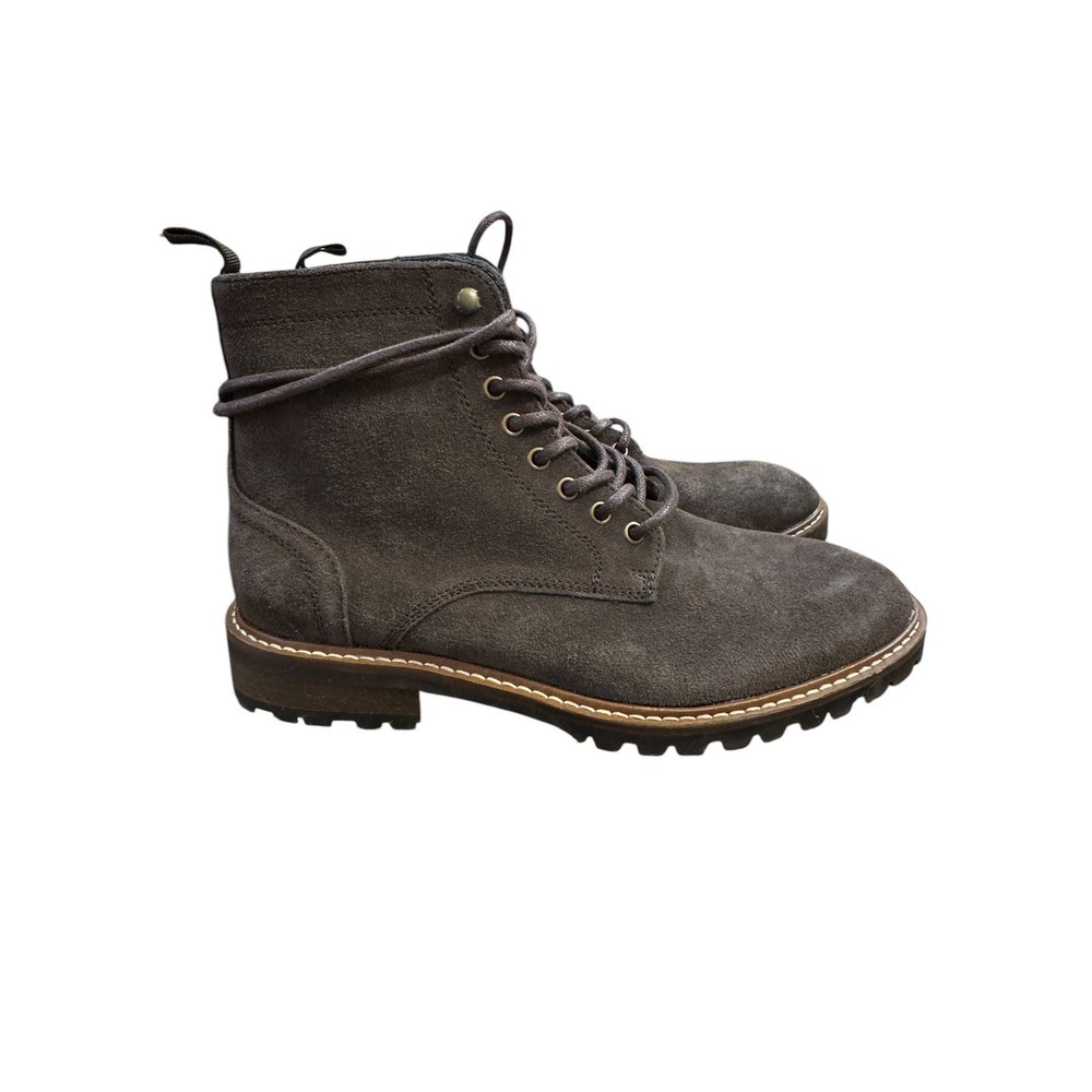 Nordstrom Maxwell Waterproof‎ Boot  Size 7 Gray Suede Ortholite